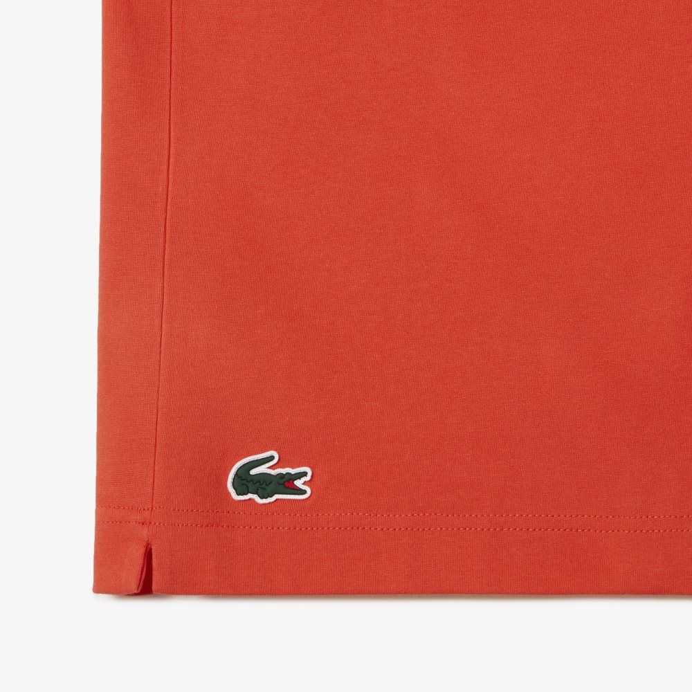 Lacoste Tennis x Novak Djokovic T-Shirt Orange | BID-340765