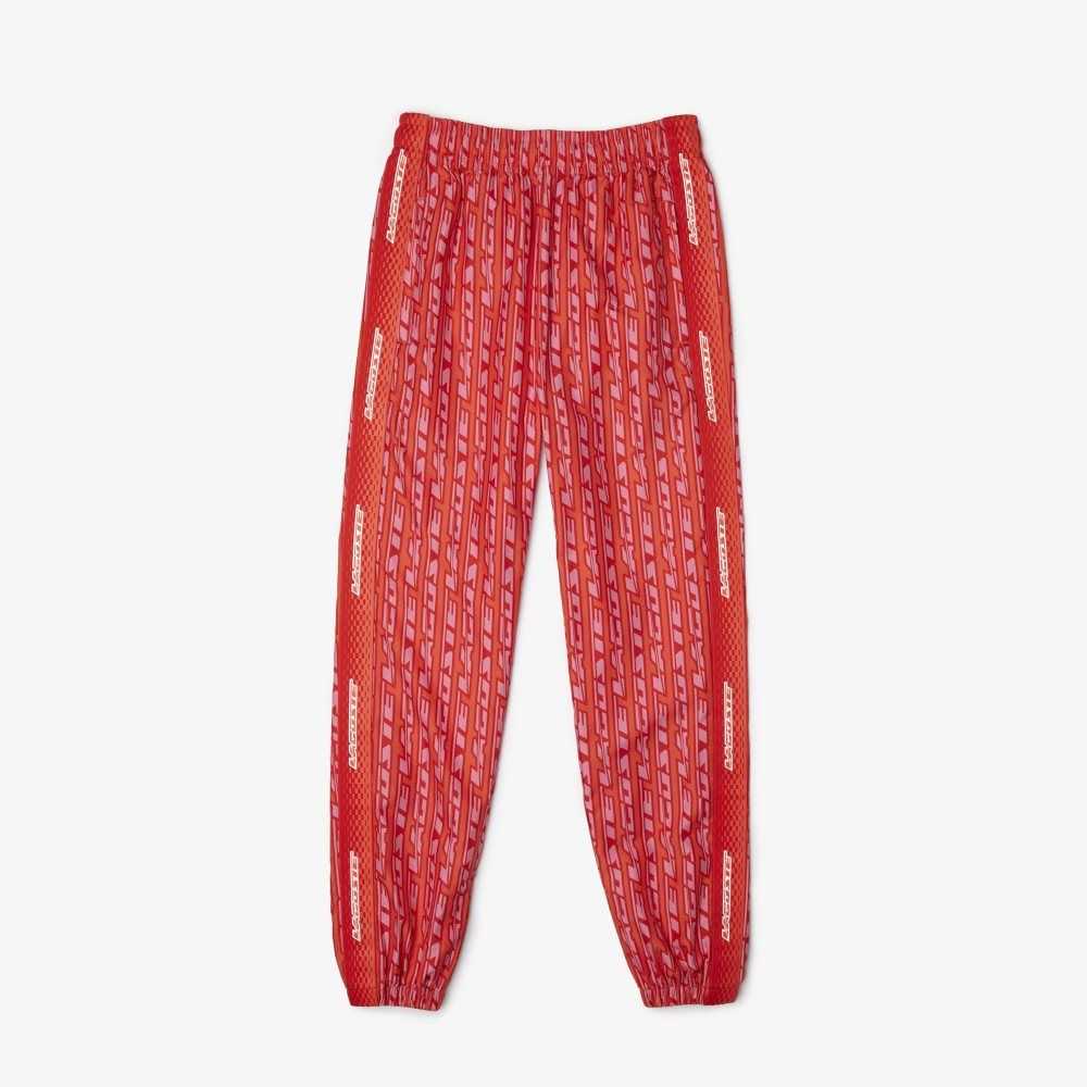 Lacoste Track Pants with Logo Print Orange / Red / Pink | FBY-623048