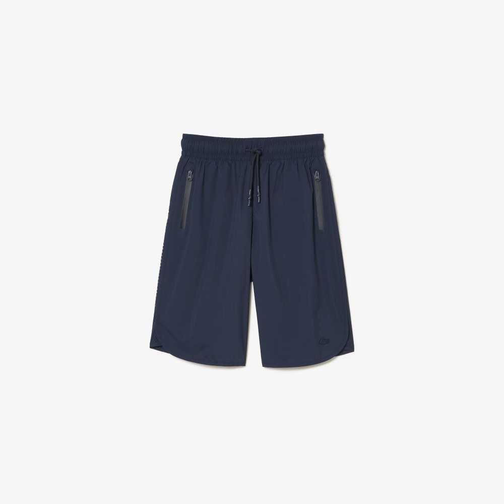 Lacoste Two-Tone Bermuda Shorts Blue | ATU-237560