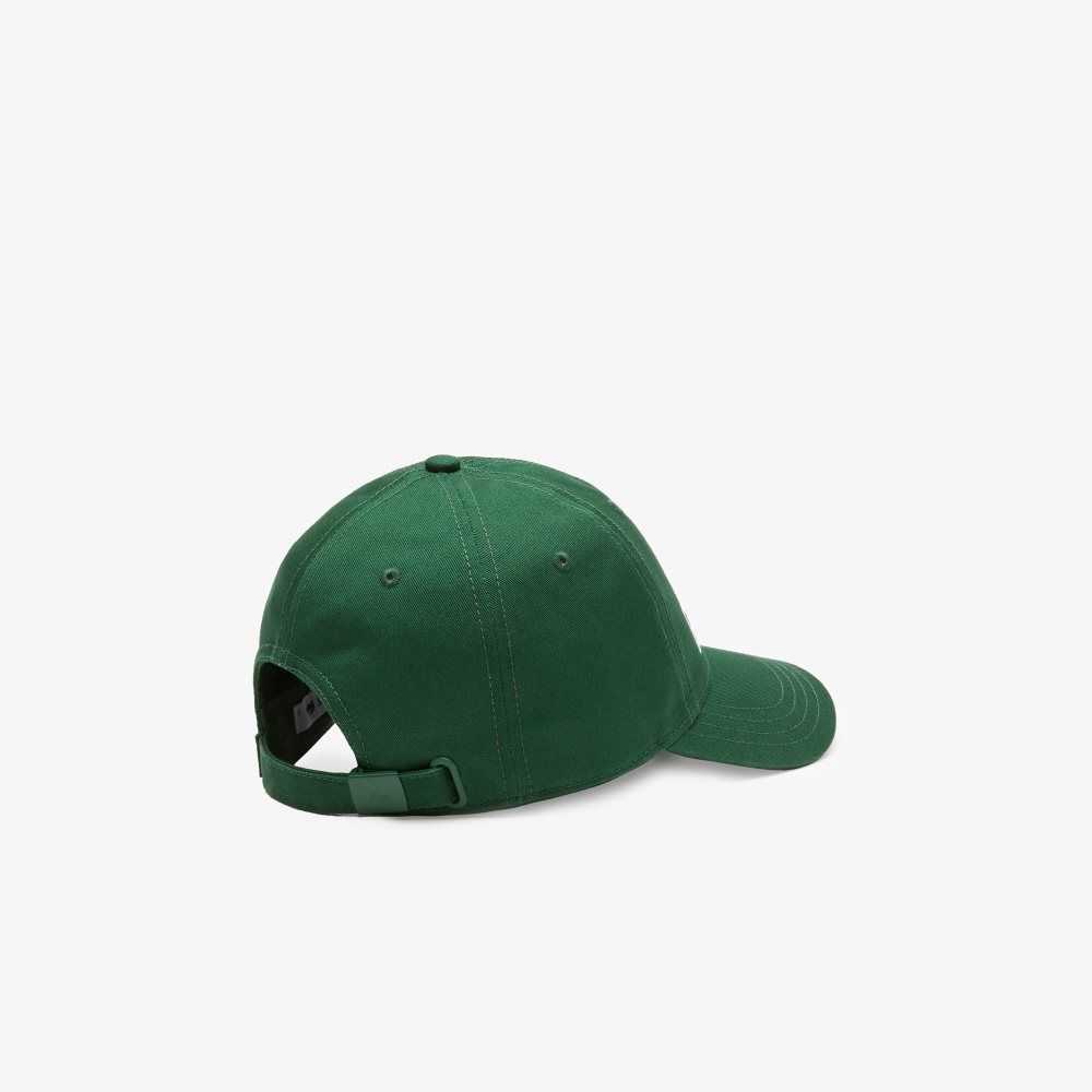 Lacoste Vintage Croc Print Cap Green | ZME-351286