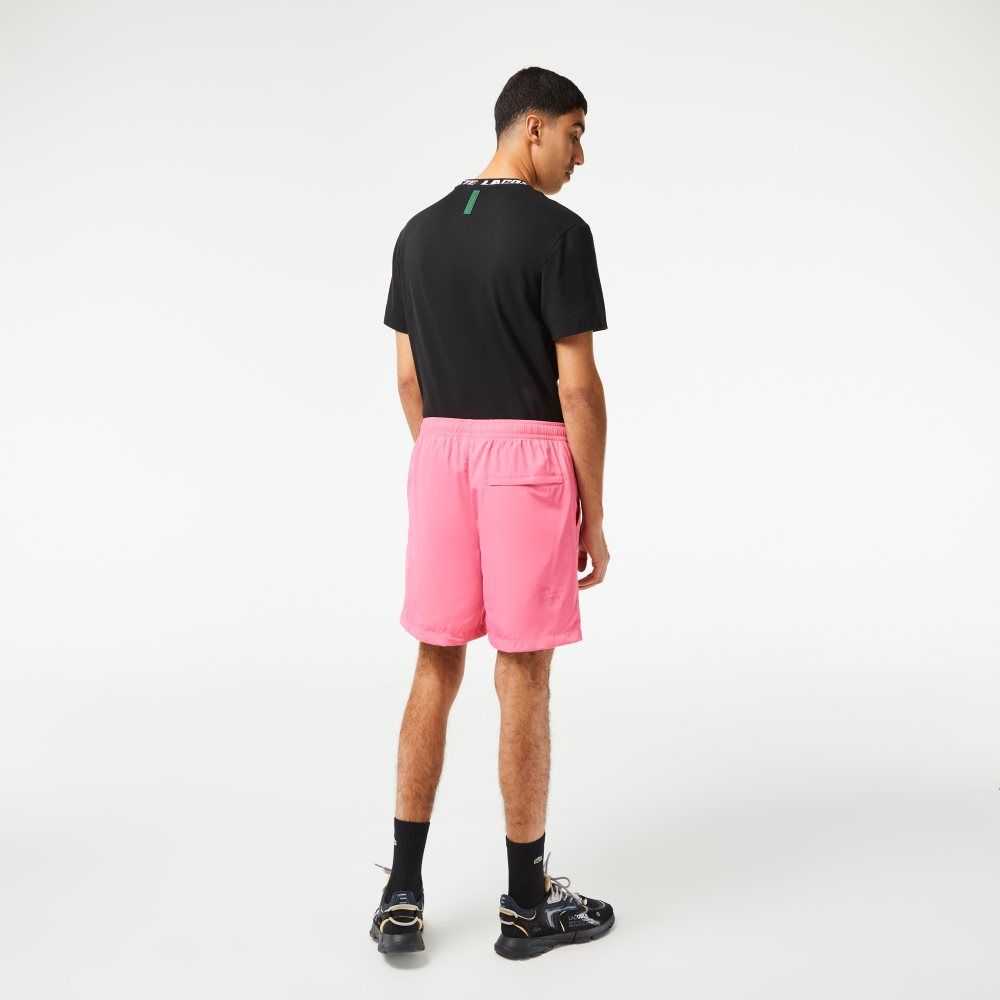 Lacoste Waterproof Shorts Pink | YEP-728056