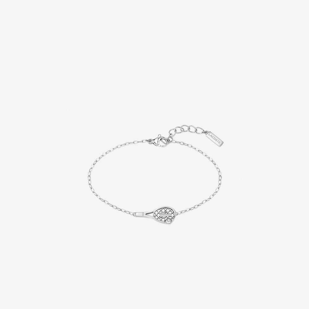 Lacoste Winna Bracelet Silver And Crystals | NYH-013968