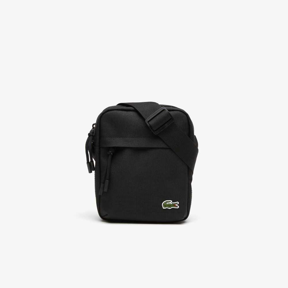 Lacoste Zip Crossover Bag Black | KNI-026135