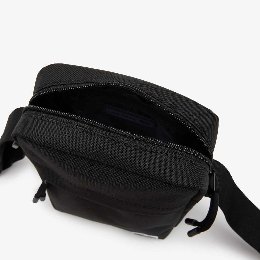 Lacoste Zip Crossover Bag Black | KNI-026135