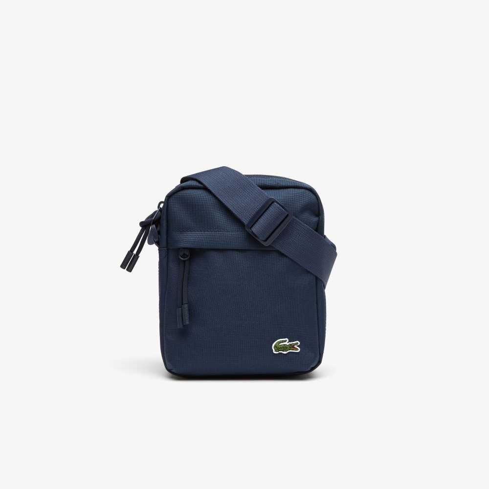 Lacoste Zip Crossover Bag Peacoat | QOL-794368