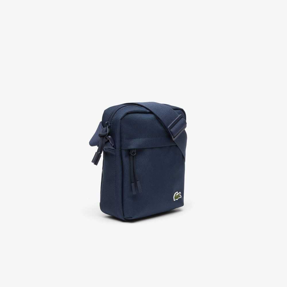 Lacoste Zip Crossover Bag Peacoat | QOL-794368