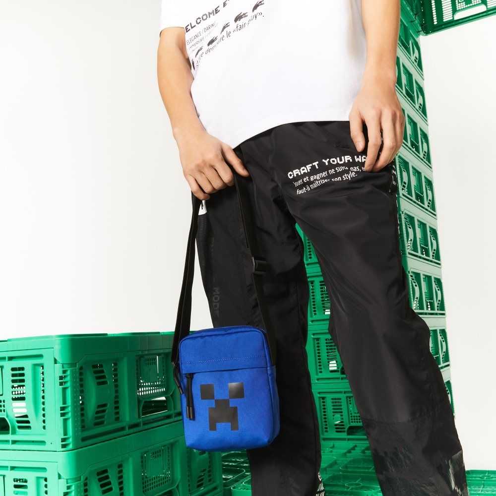 Lacoste x Minecraft Print Canvas Vertical Crossover Bag Cosmique Minecraft | BLO-619258