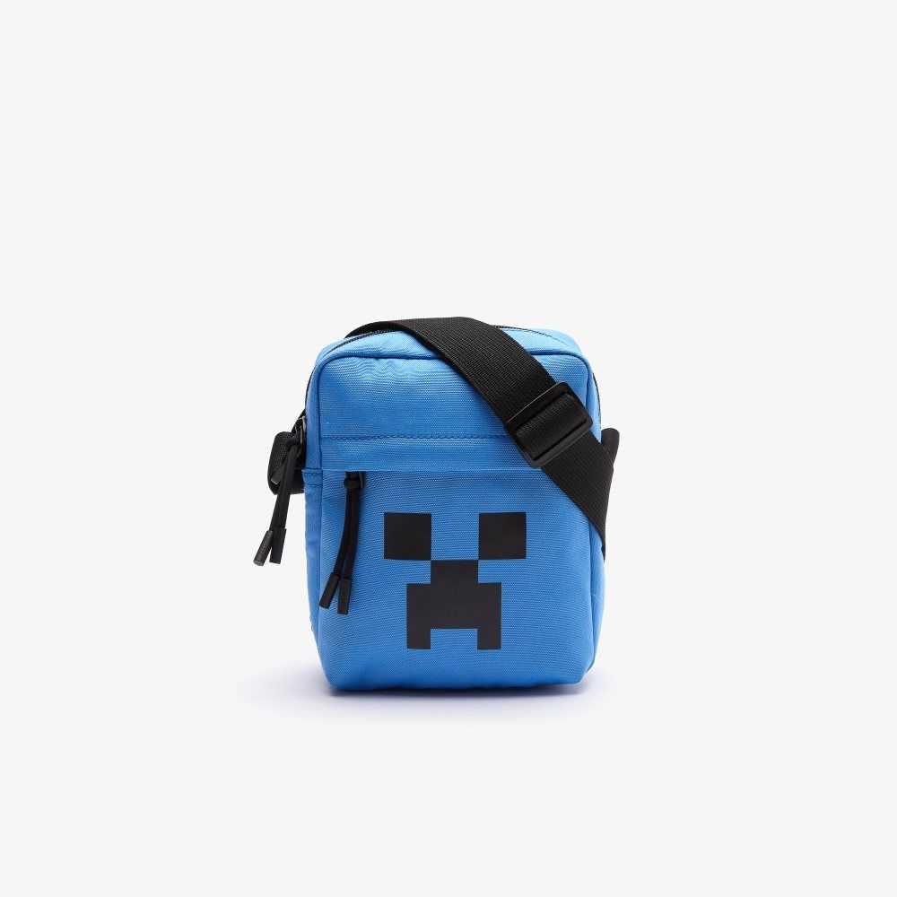 Lacoste x Minecraft Print Canvas Vertical Crossover Bag Aerien Minecraft | BME-423859