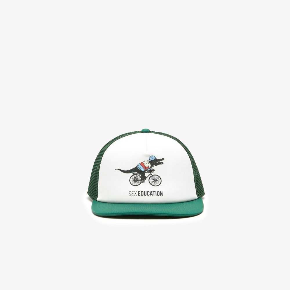 Lacoste x Netflix Cap Green | WNL-398602