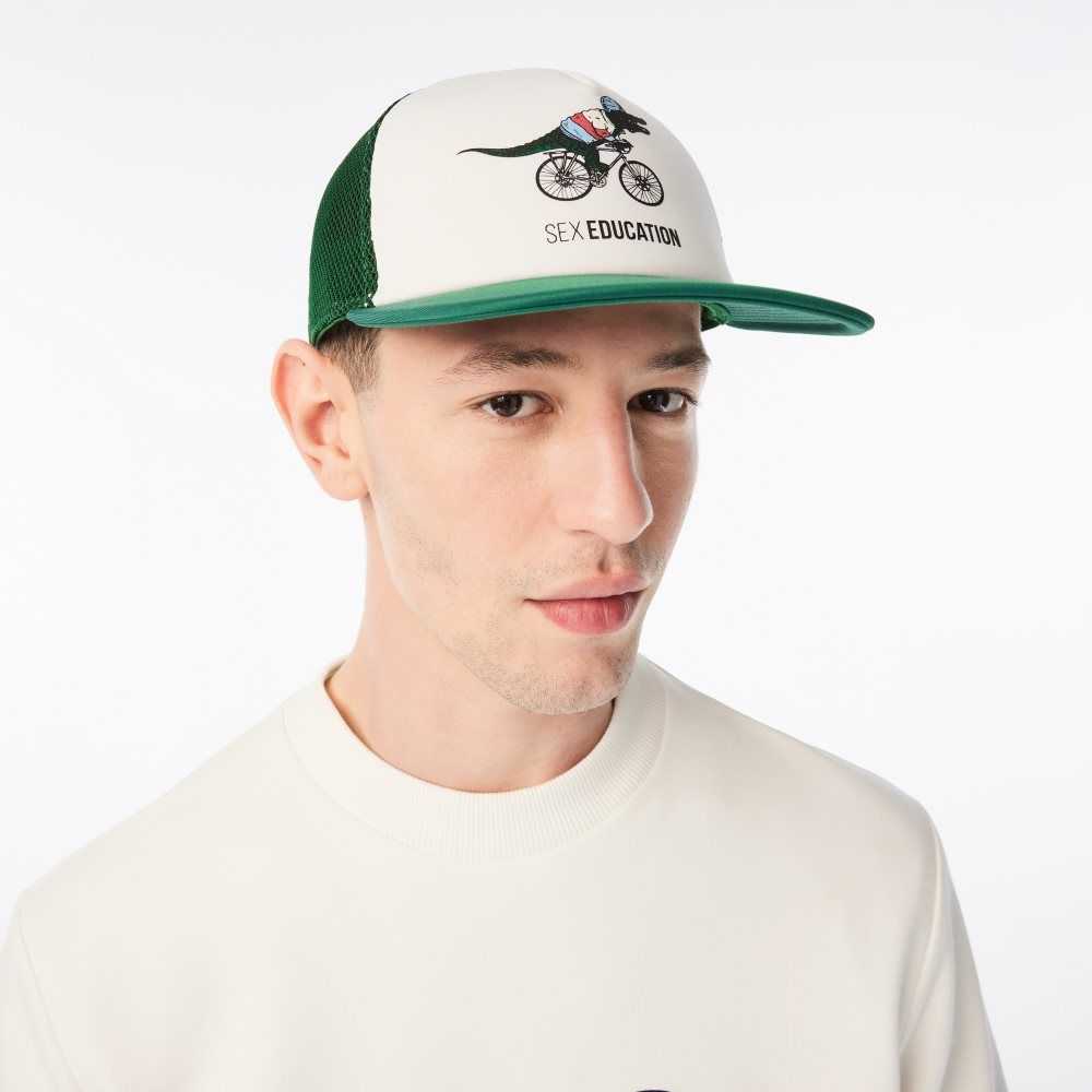 Lacoste x Netflix Cap Green | WNL-398602