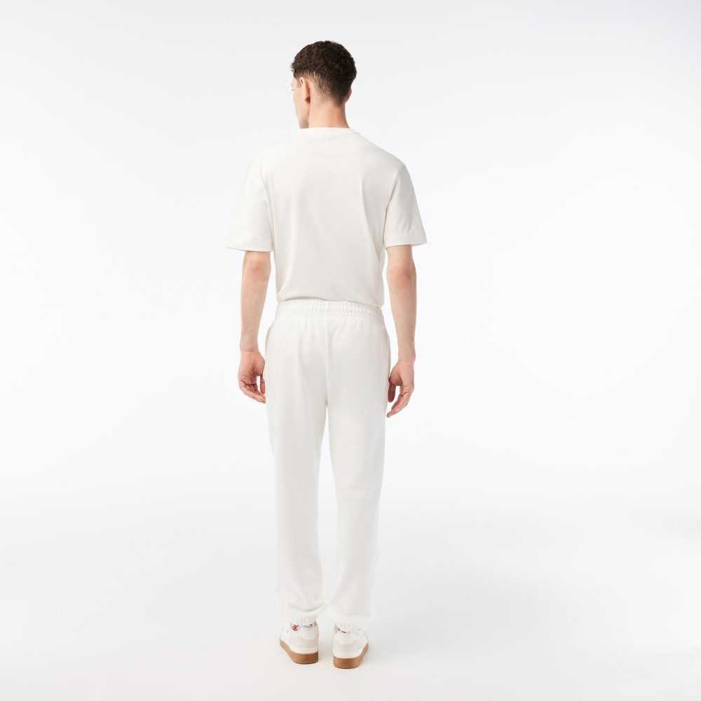 Lacoste x Netflix Croc Print Track Pants White | MVE-182740