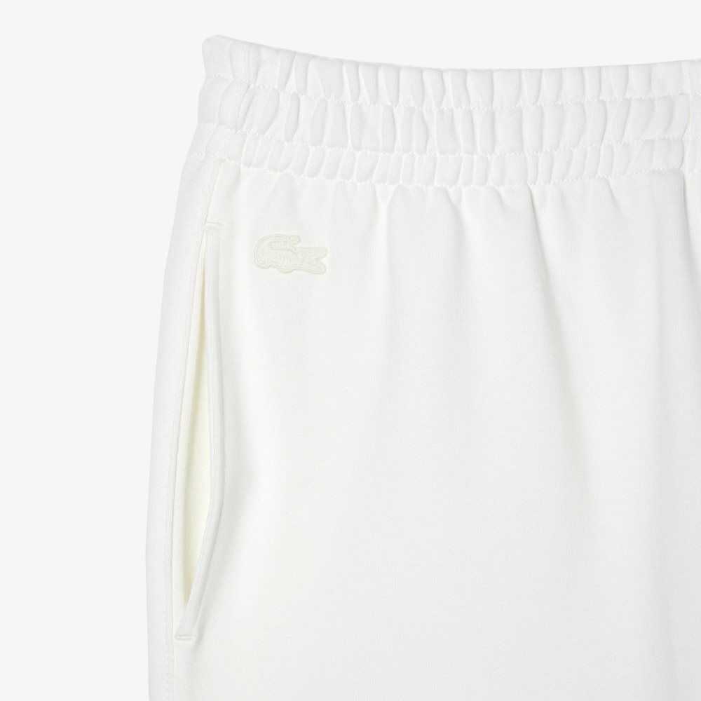 Lacoste x Netflix Croc Print Track Pants White | MVE-182740