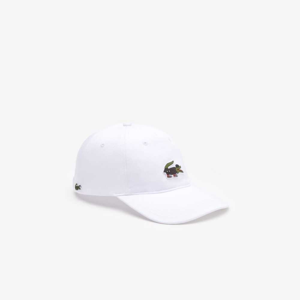 Lacoste x Netflix Crocodile Cap Lupin | FQI-029615