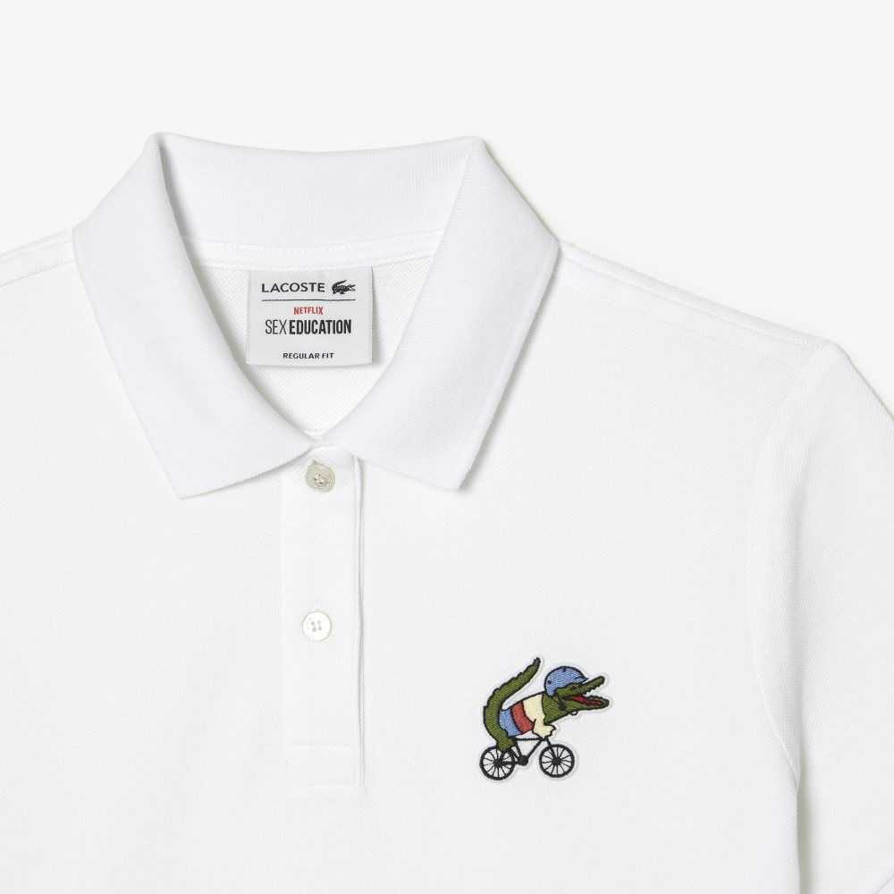 Lacoste x Netflix Crocodile Polo Sex Education | CIY-295648