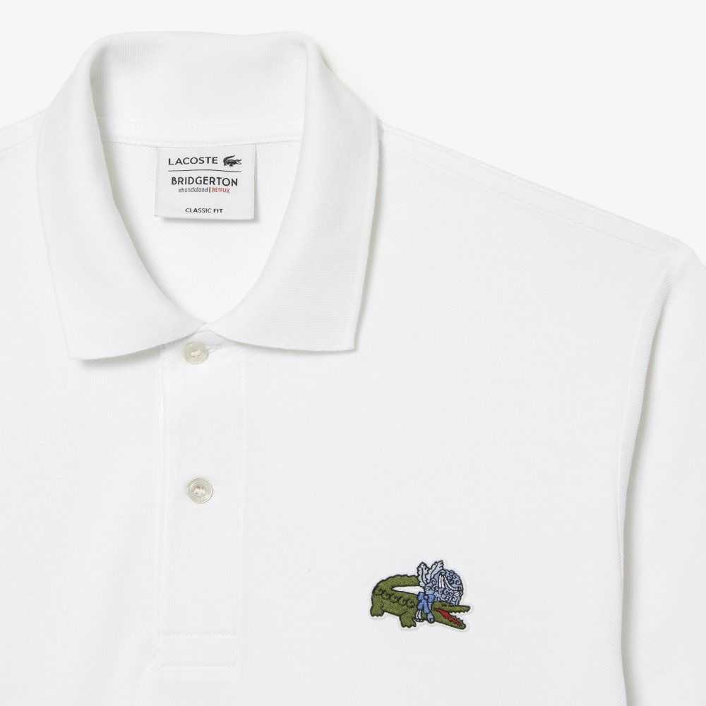 Lacoste x Netflix Organic Cotton Polo Bridgerton | FSG-461739