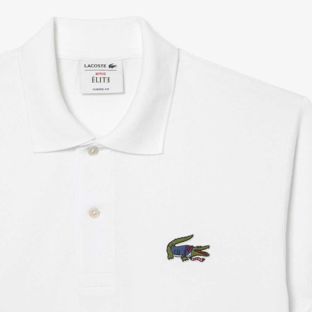 Lacoste x Netflix Organic Cotton Polo Elite | QJC-032718