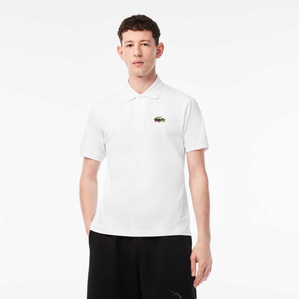 Lacoste x Netflix Organic Cotton Polo Lupin | CAD-524197