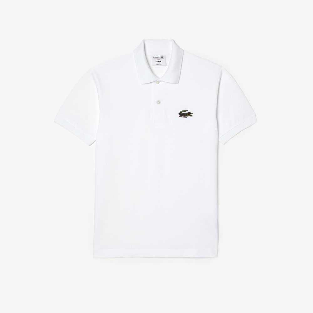 Lacoste x Netflix Organic Cotton Polo Lupin | CAD-524197