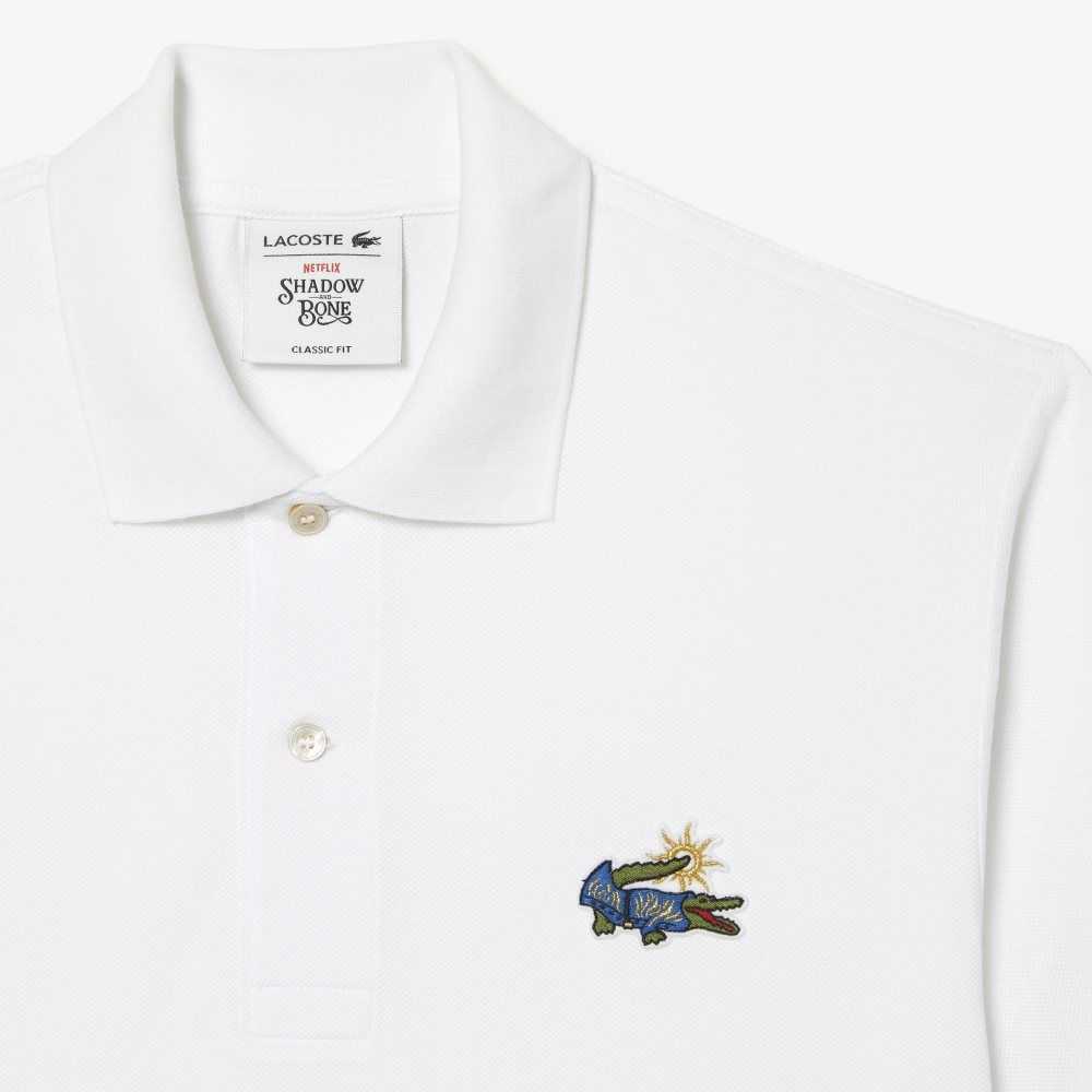 Lacoste x Netflix Organic Cotton Polo Shadow & Bone | PJA-872016