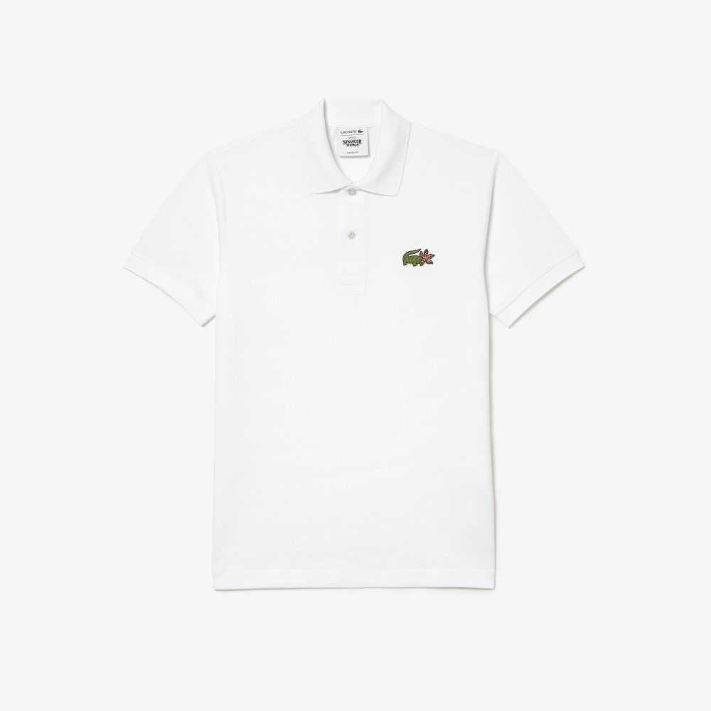 Lacoste x Netflix Organic Cotton Polo Stranger Things | FNS-814796