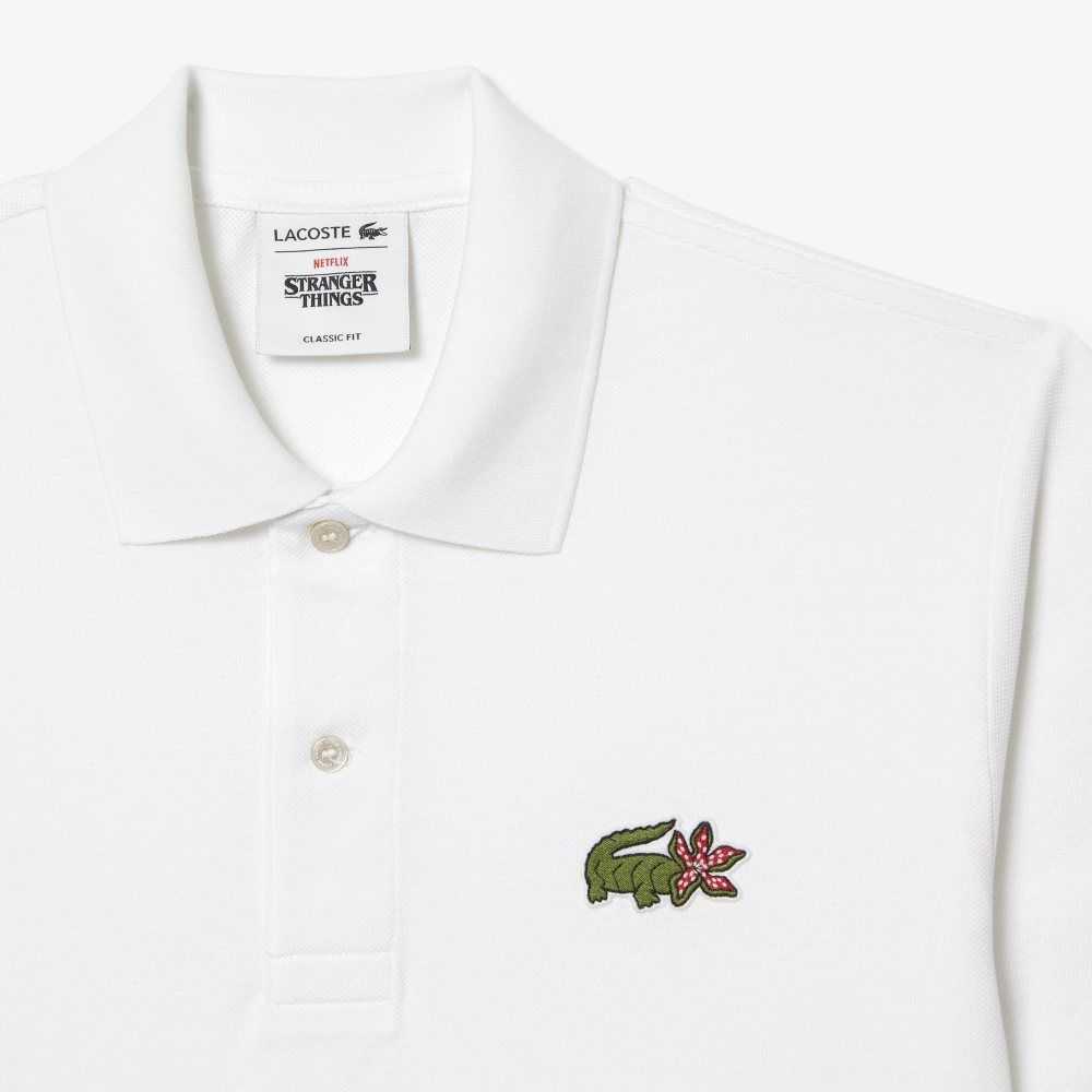 Lacoste x Netflix Organic Cotton Polo Stranger Things | FNS-814796