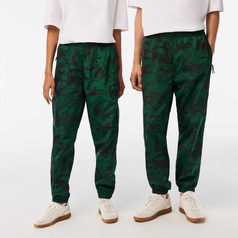 Lacoste x Netflix Printed Track Pants Multicolor | AQC-840653