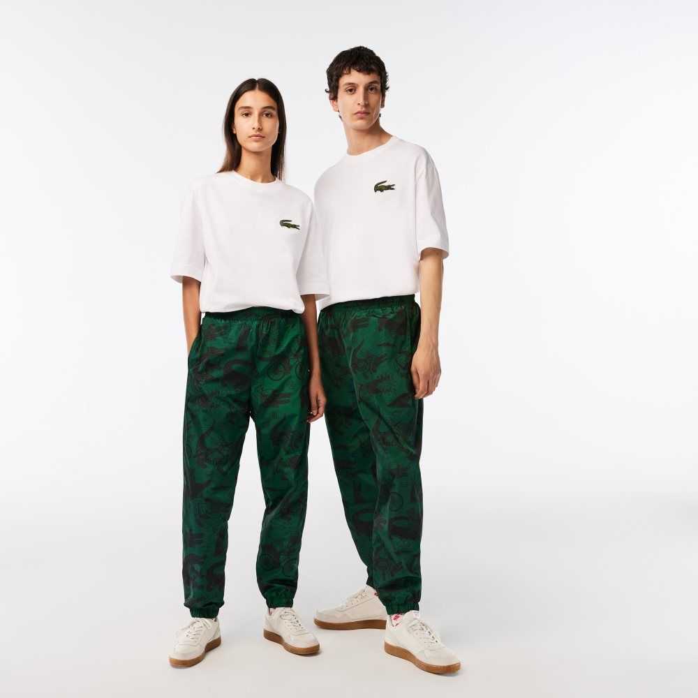 Lacoste x Netflix Printed Track Pants Multicolor | AQC-840653