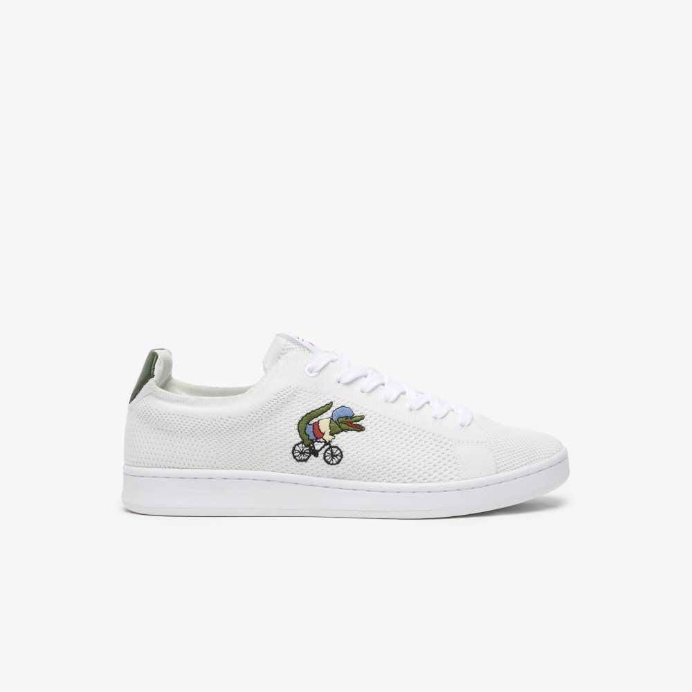 Lacoste x Netflix Sex Education Carnaby Piquee Sneakers White/Green | AHJ-298701