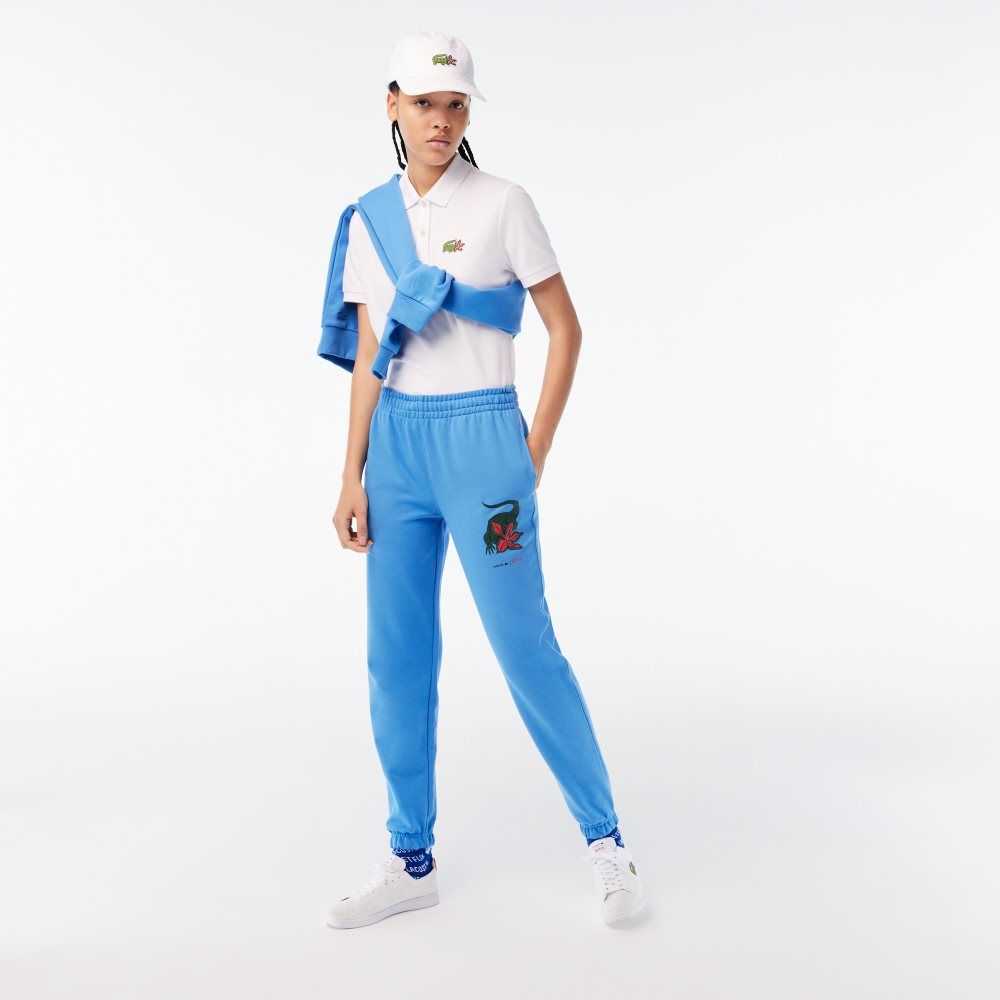 Lacoste x Netflix Super Soft Track Pants Blue | MKU-138204