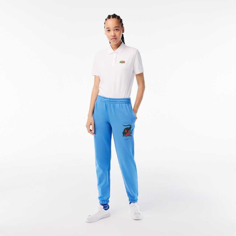 Lacoste x Netflix Super Soft Track Pants Blue | MKU-138204