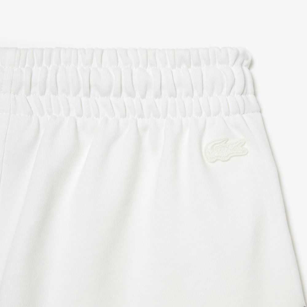 Lacoste x Netflix Super Soft Track Pants White | WVD-205471