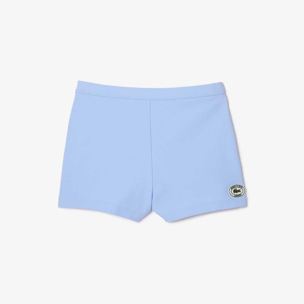 Lacoste x Sporty & Rich Tennis Shorts Blue | END-763829