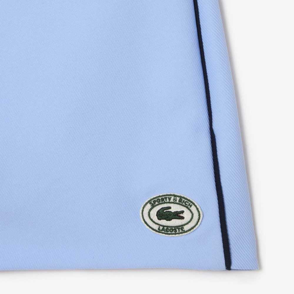 Lacoste x Sporty & Rich Tennis Shorts Blue | END-763829