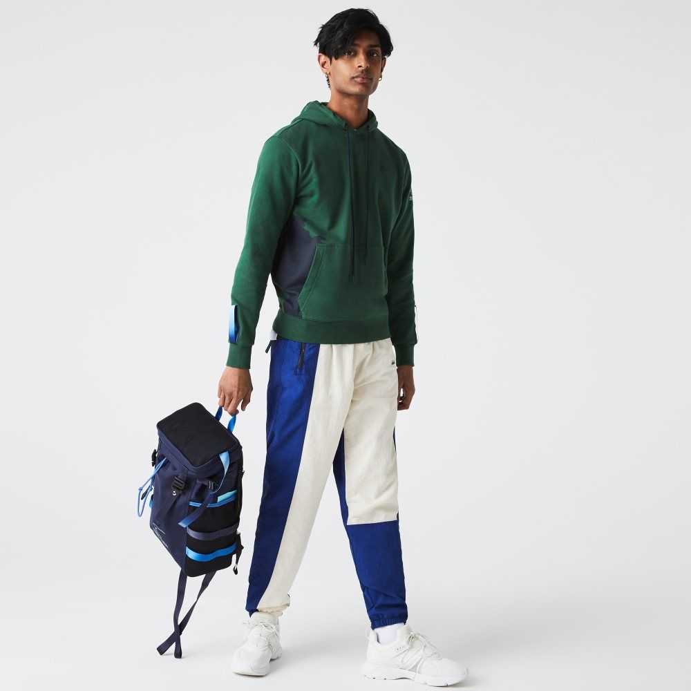 Lacoste x Theo Curin Technical Canvas Backpack Peacoat | BHC-289435